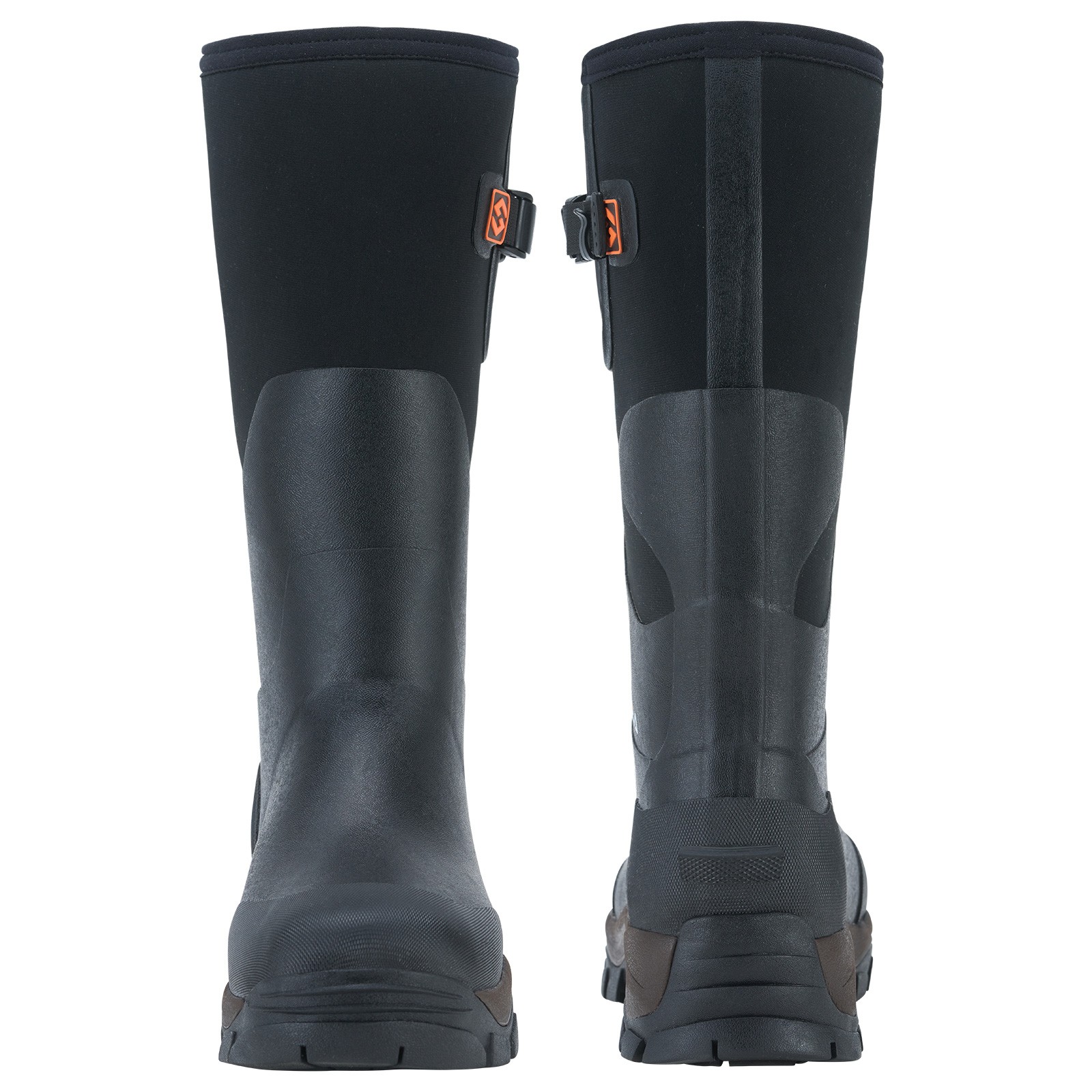 HISEA Men Hunting Boots w/Steel Shank Adjustable Calf Waterproof Work Rain Boots