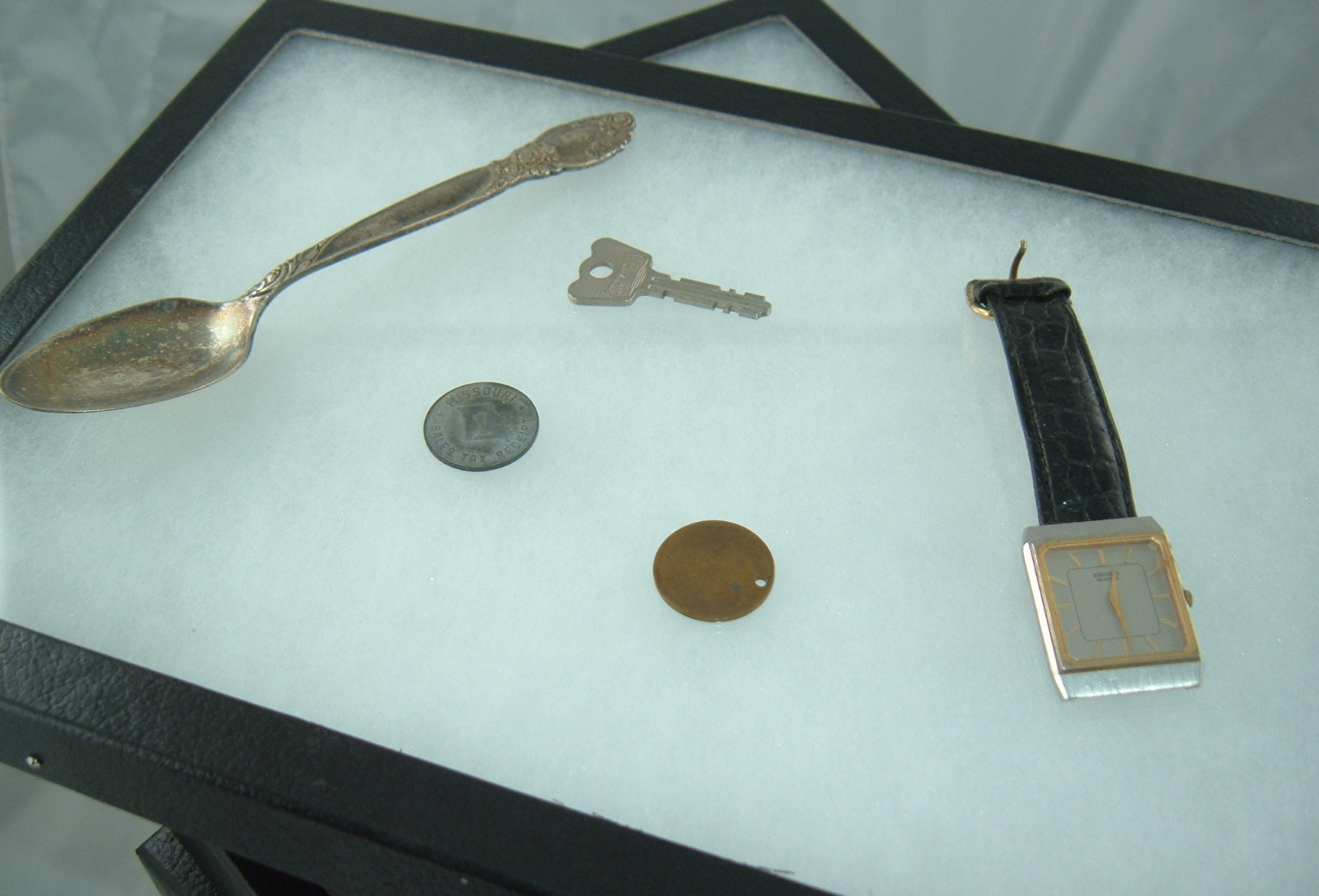 2-8 X 12 X 7/8” Jewelry Display Case Riker Mount Box Collectors Frame Glass