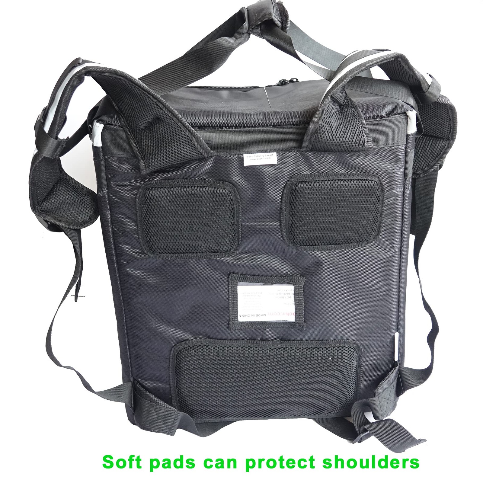 Pk-140z: Huge Heat Insulation Food Delivery Bag For Motorcycle, Big Pi