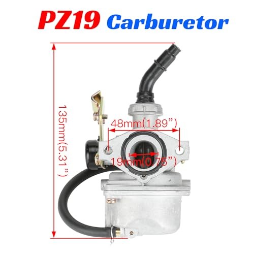 PZ19 Carburetor Carb Cable Choke Replacement for 50 70 90 110cc 125cc Green