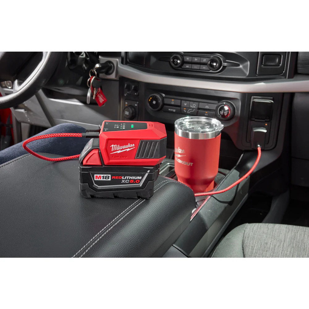 Milwaukee 2847-20 M18 18V TOP-OFF Charger & Power Supply