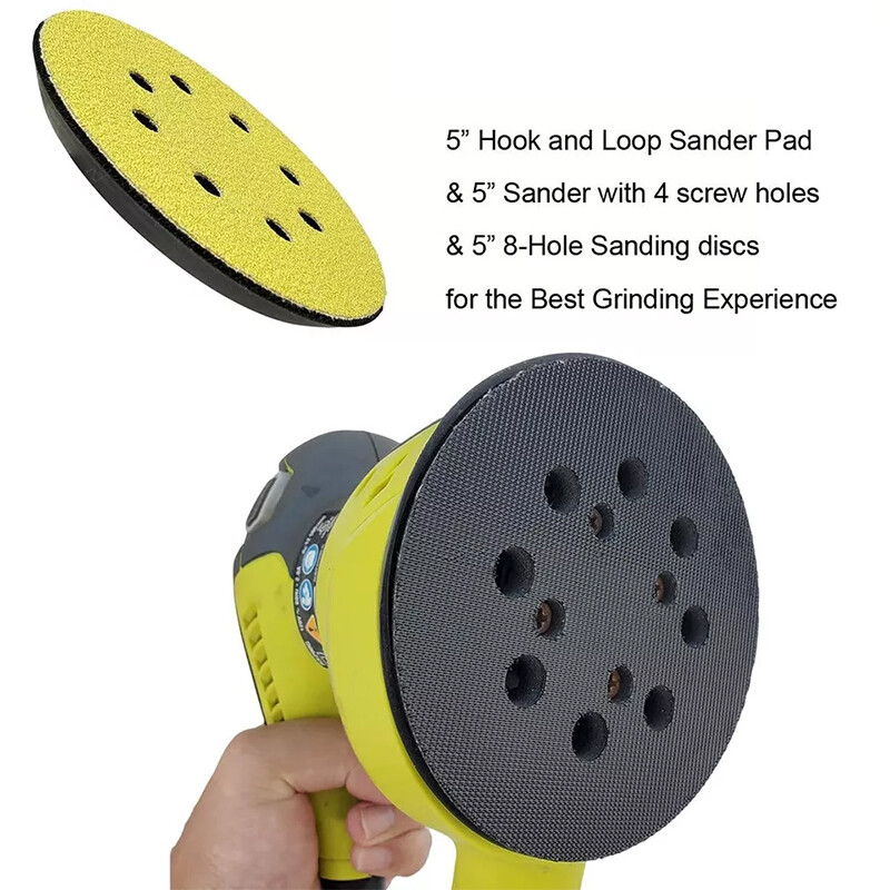 1* 5" Hook&Loop Sander Pad for Ryobi RS290 RS280 RS280VS RS281 RS281VS P410 P411