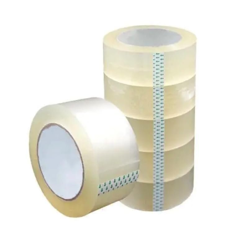 6 Rolls Shipping Packaging Box Packing Sealing Tape 2 mil 2" x 110 Yard 330FT