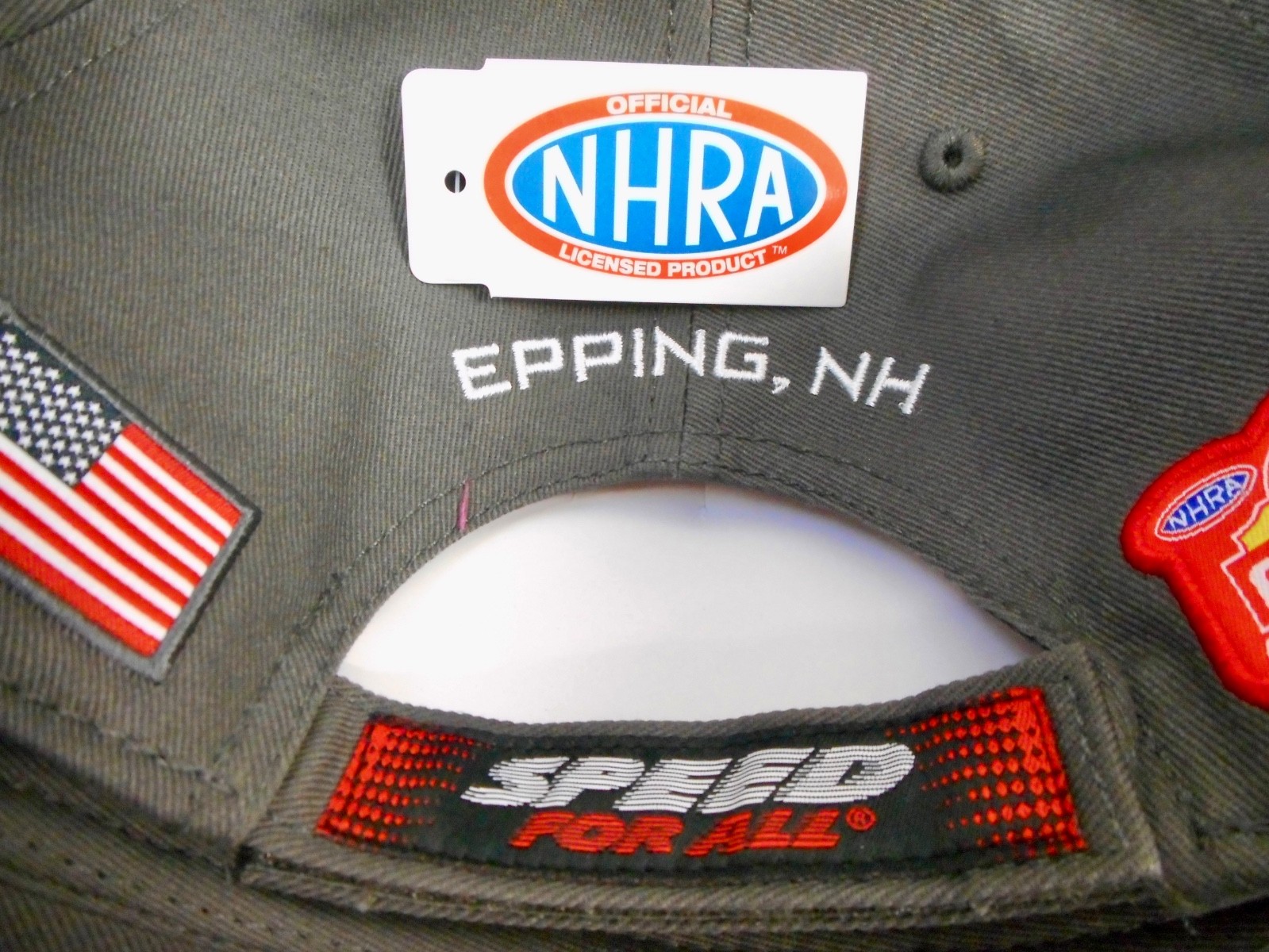 NHRA DRAG RACING OFFICIAL 2025 NEW ENGLAND NATIONALS EVENT HAT