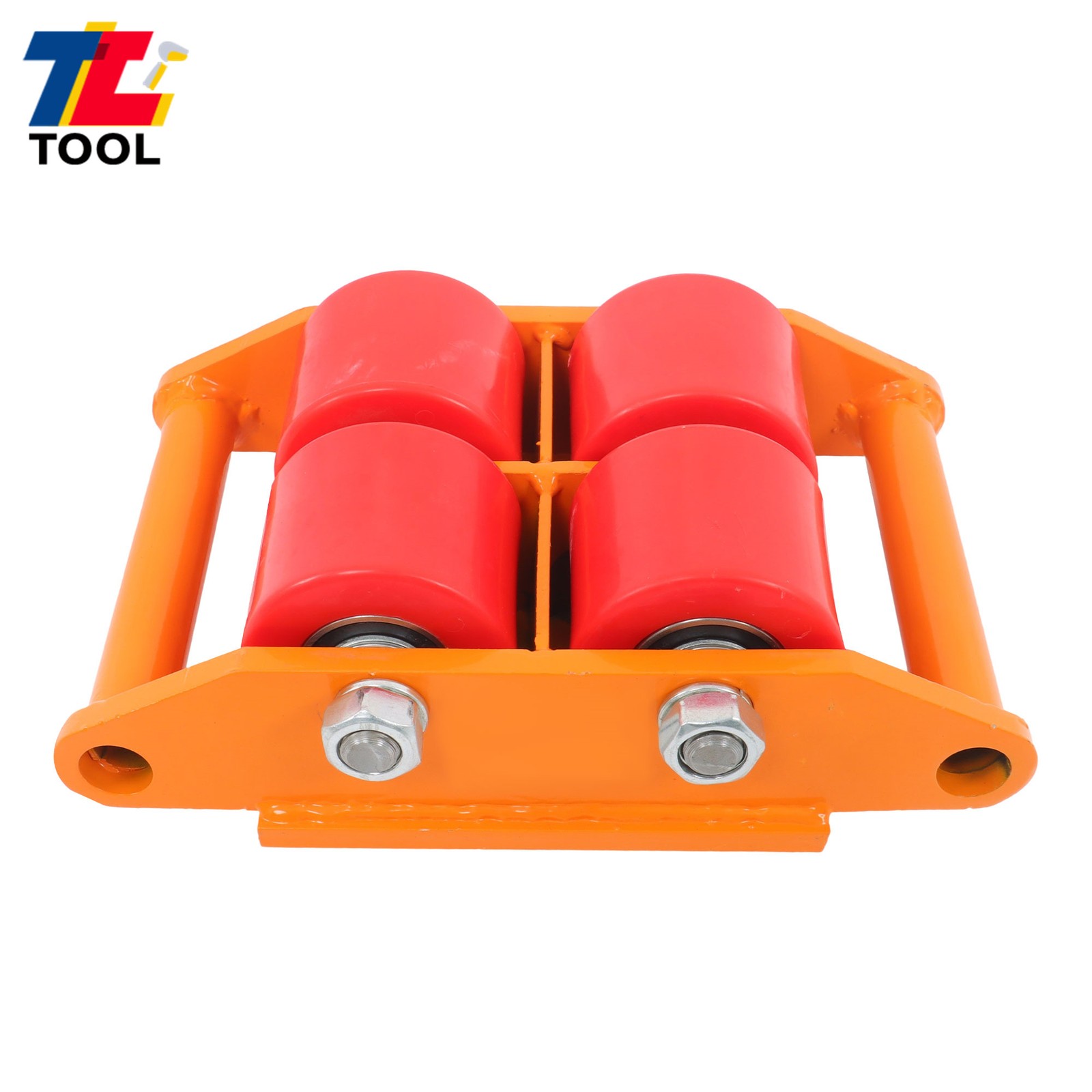 4 Pcs 360° Rotation Heavy Duty Machinery Skates Dolly 6T/13200Lbs With Handle
