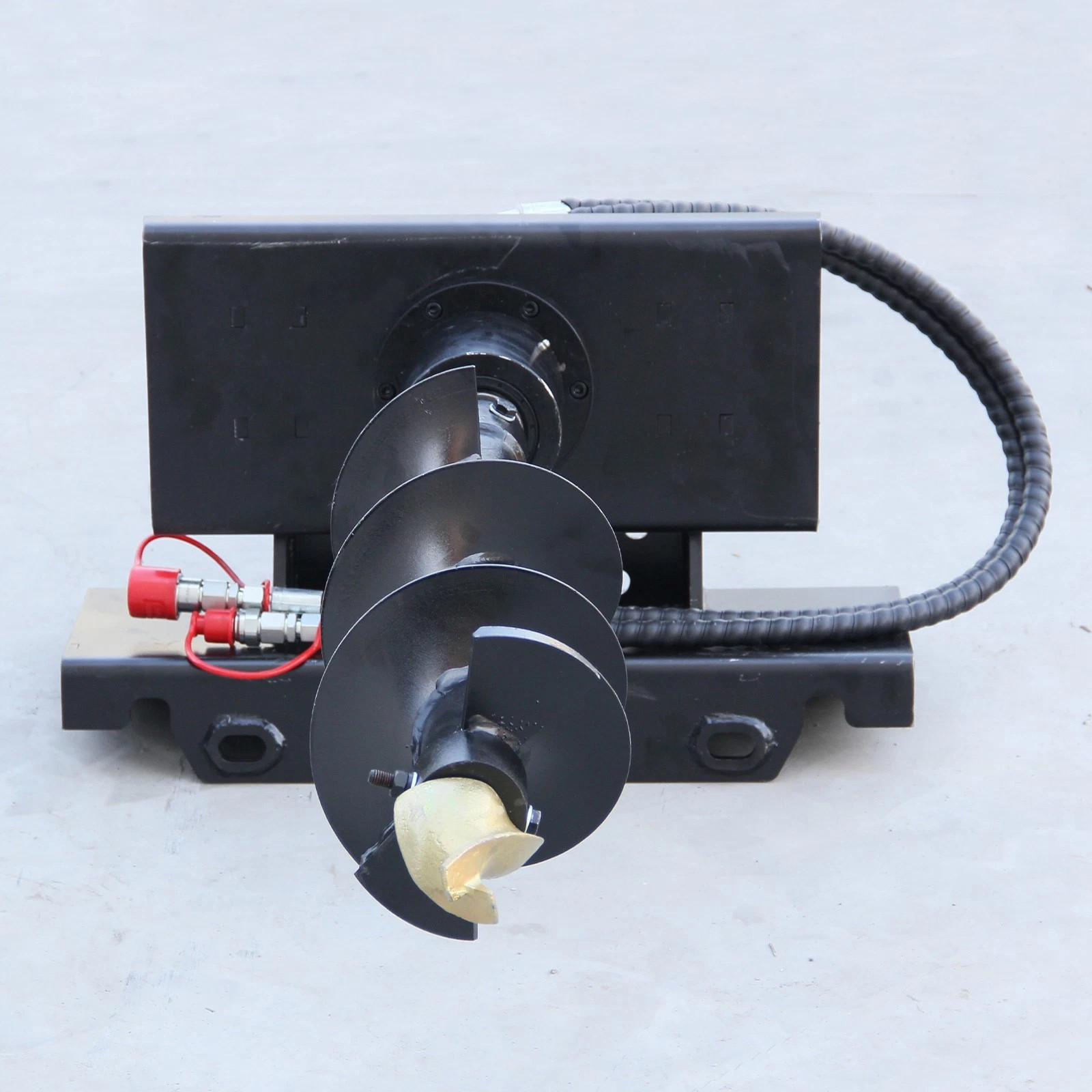 Hydraulic Auger 200mm Hole Diameter for Skid Steer Loader Hole Drilling USA New
