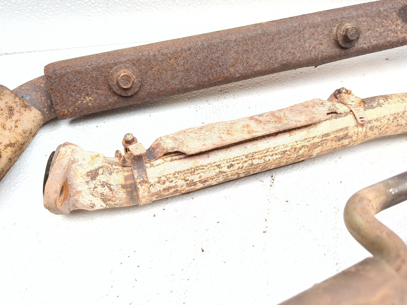 08-13 Kawasaki Teryx KRF 750 Rear Muffler & Header Pipes Exhaust System Can