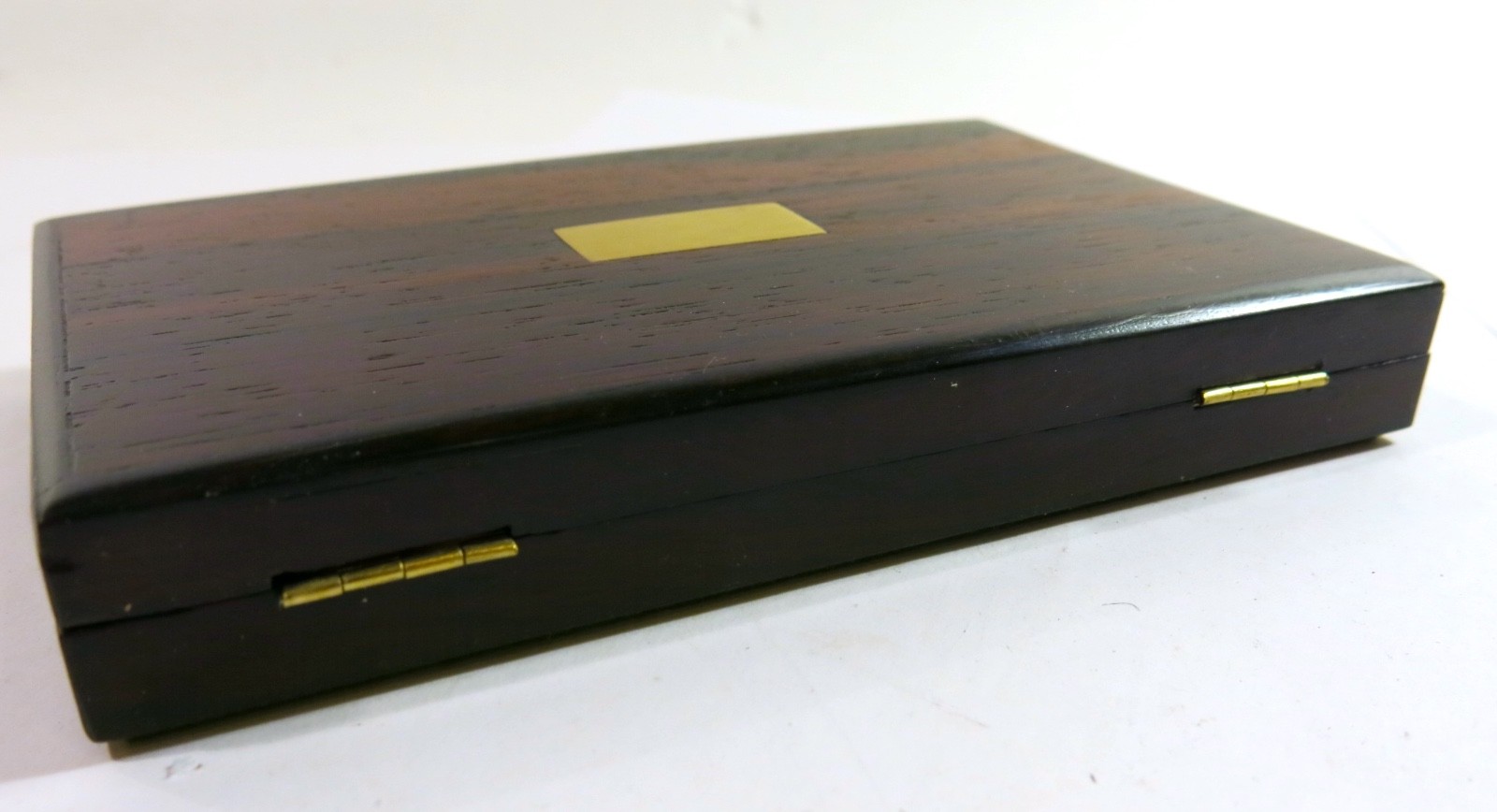 Antique late 1800s Drafting Set in Refinished Wooden Box.