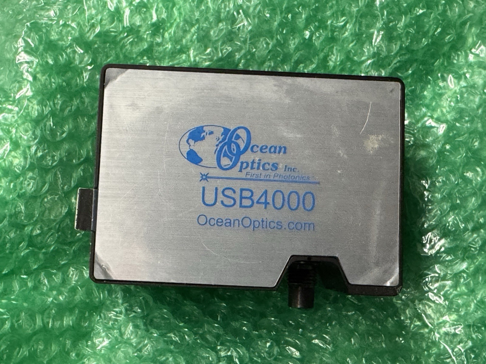 ocean optics usb4000 spectrometer with lens for parts (grating approx ~300-900)
