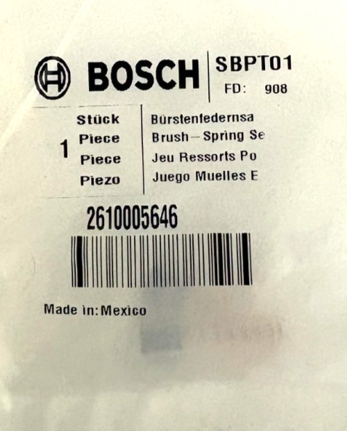 BOSCH SBPT01 MOTOR BRUSH SET FOR 4000 SERIES DREMEL