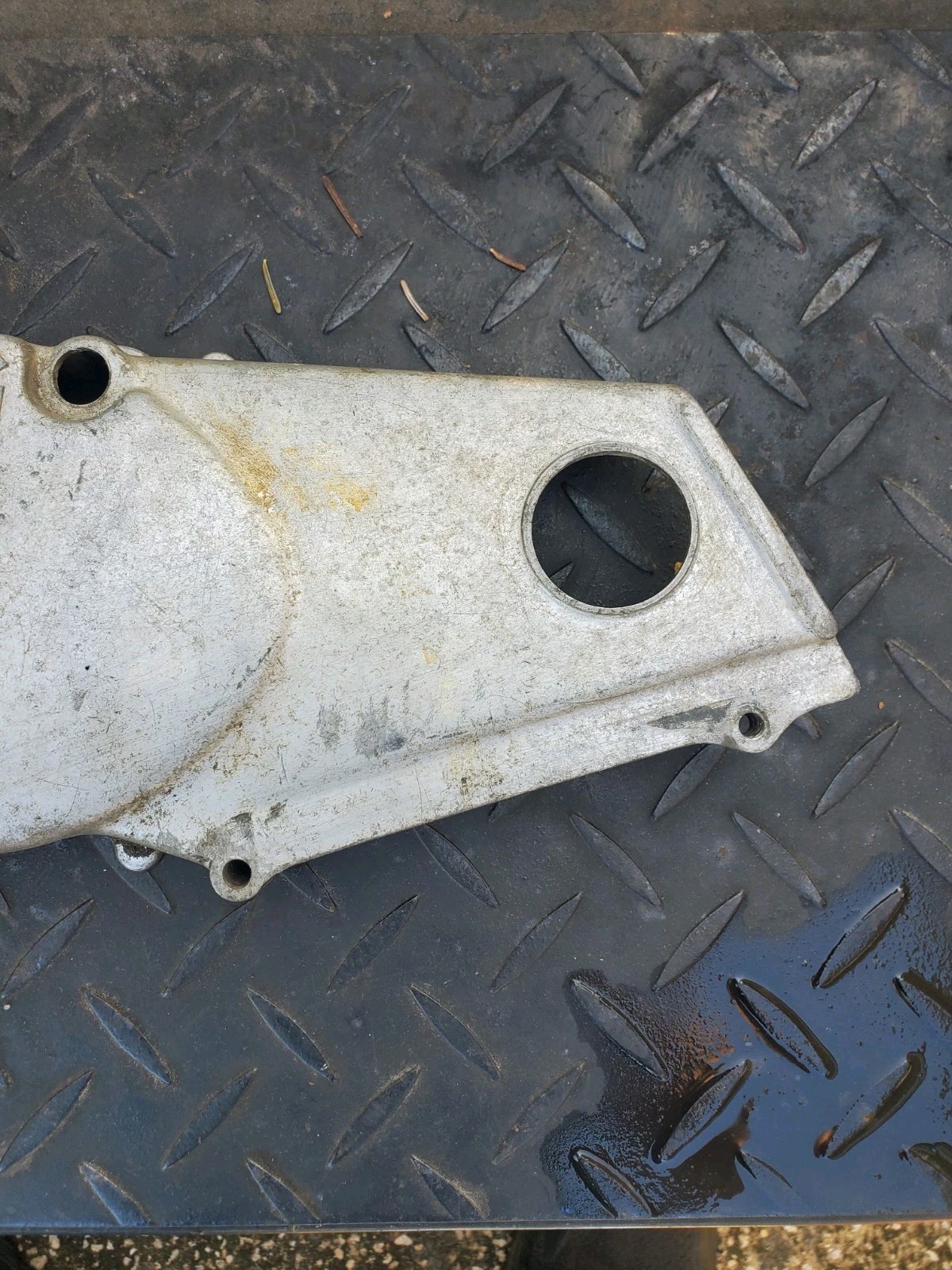 Honda ATC70 ATC 70 Left Side Chain Case Sprocket Cover 78-85 READ DESCRIPTION