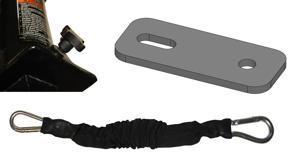 SWAG Machined Tubing Bender Air/Hydraulic Ram Mount For JD'2, JMR, ProTools, WWF