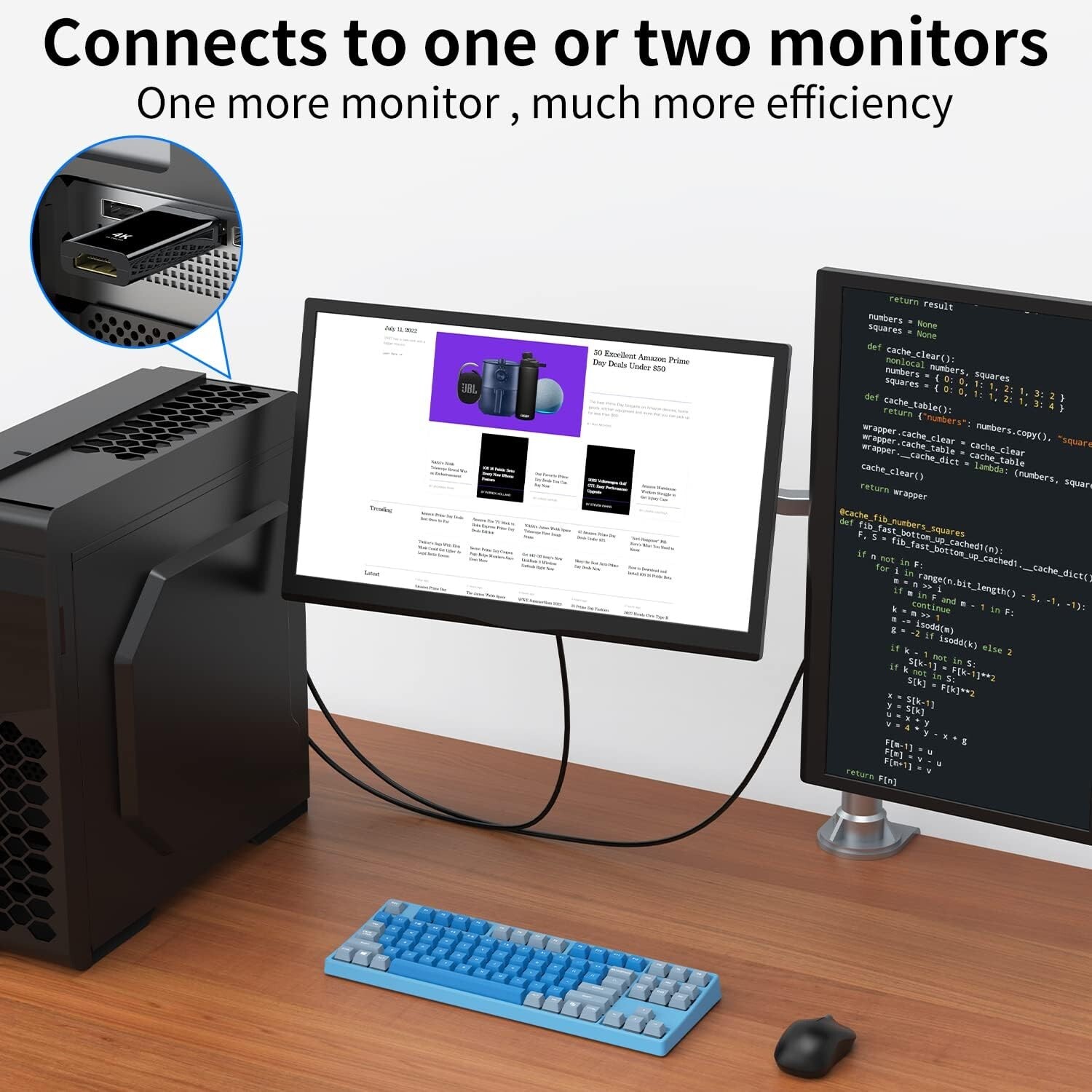 4K Display Port to HDMI Male Female Adapter Converter DisplayPort DP to HDMI