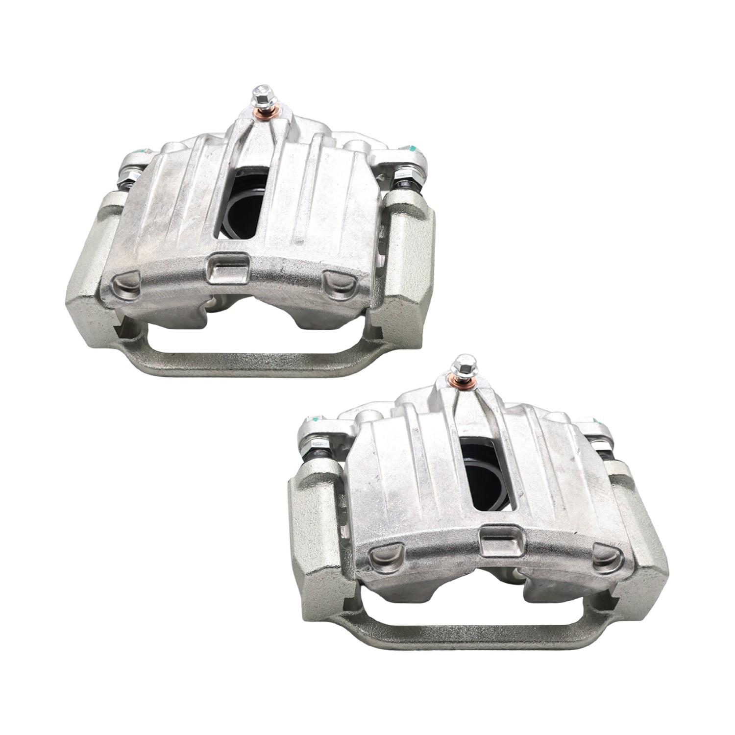 Rear Disc Brake Calipers w/Bracket for Chevy GMC Silverado Sierra 1500 2003-2007