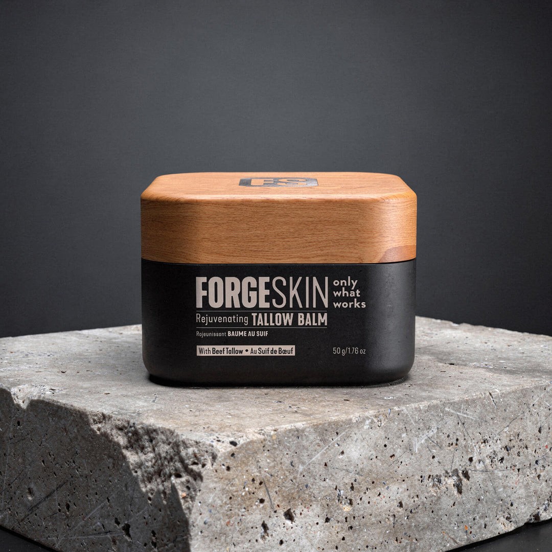 Forge Skin Beef Tallow Balm Anti-Aging Moisturizer & Hydrating Skin Cream 1.7oz