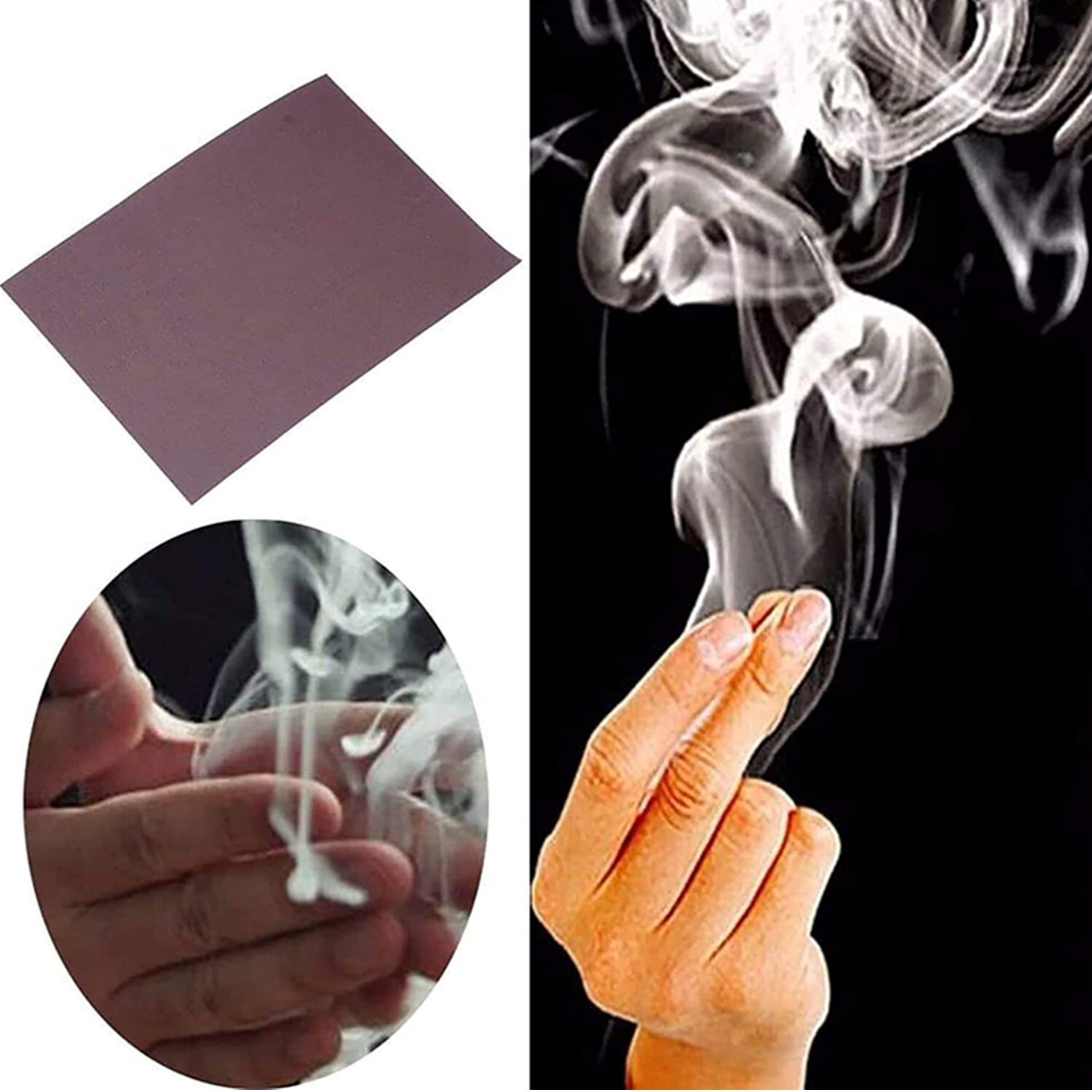 20Pcs Magic Prop Tool Ultimate Magic Kit Cool Close-Up Magic Trick Finger Smoke