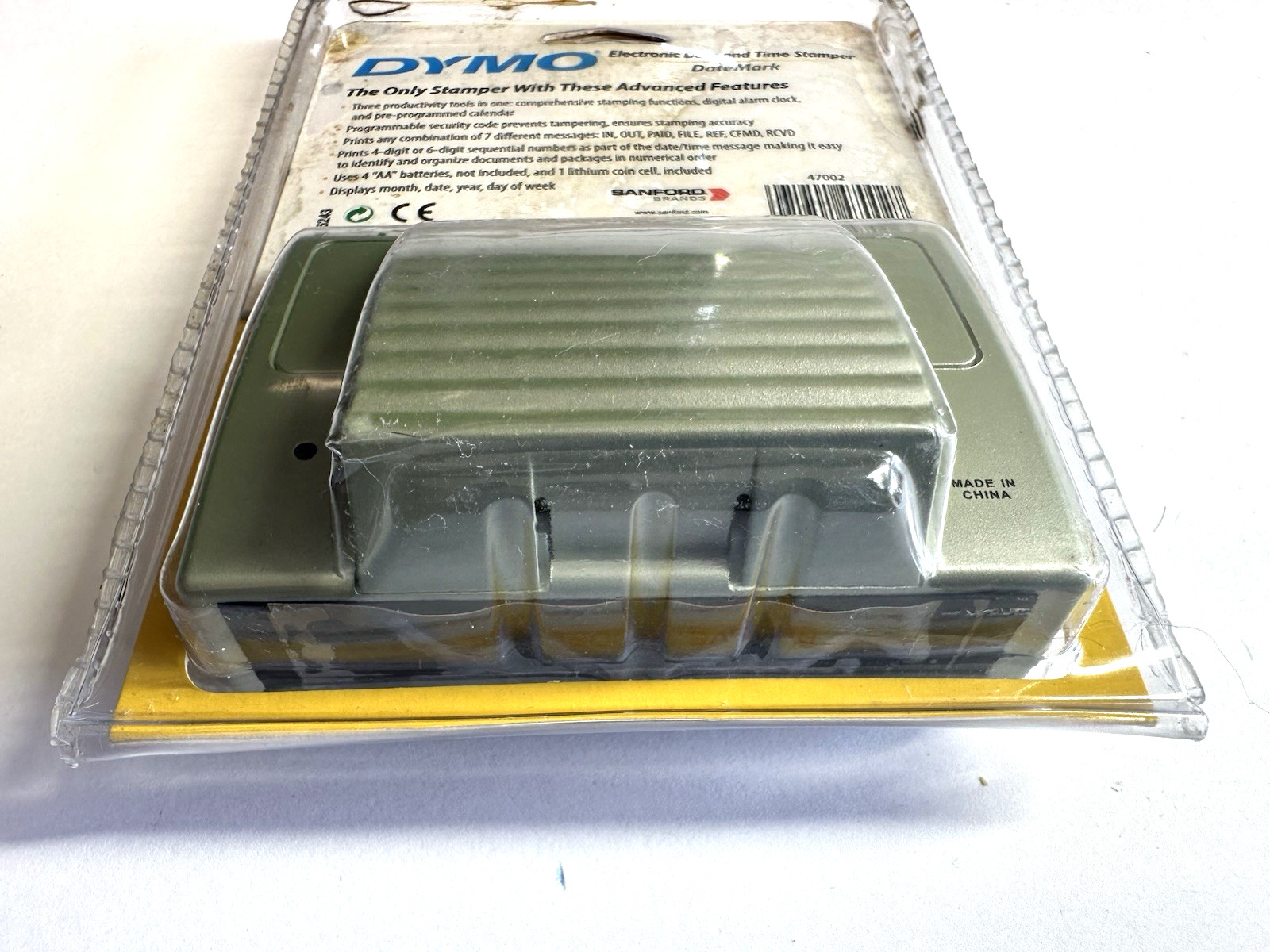 DYMO DateMark Electronic Date and Time Stamper New Sealed Read Description!