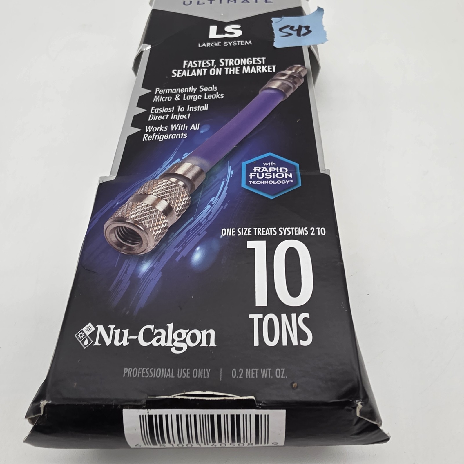 Nu-Calgon 4050-08 EasySeal LS Direct Inject, Treats 2 to 10 Tons, Sealant for Ai