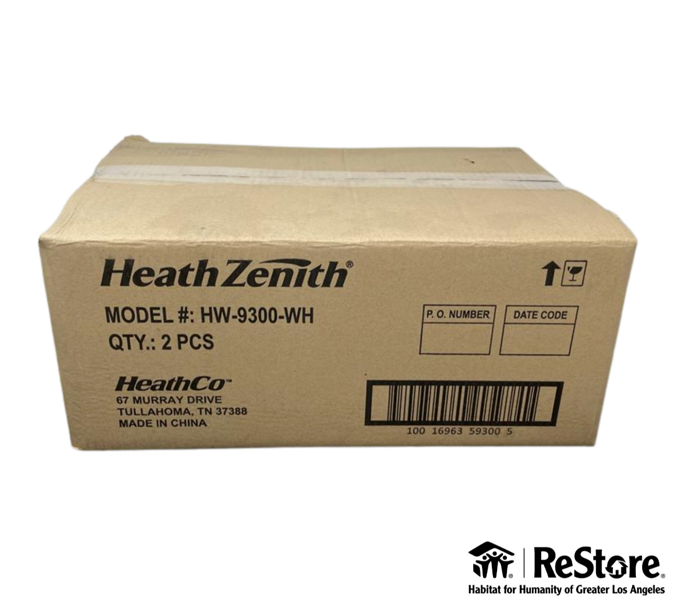 Heath Zenith HZ-9300-WH Connected LED Video Security Motion Light (Set of 2)