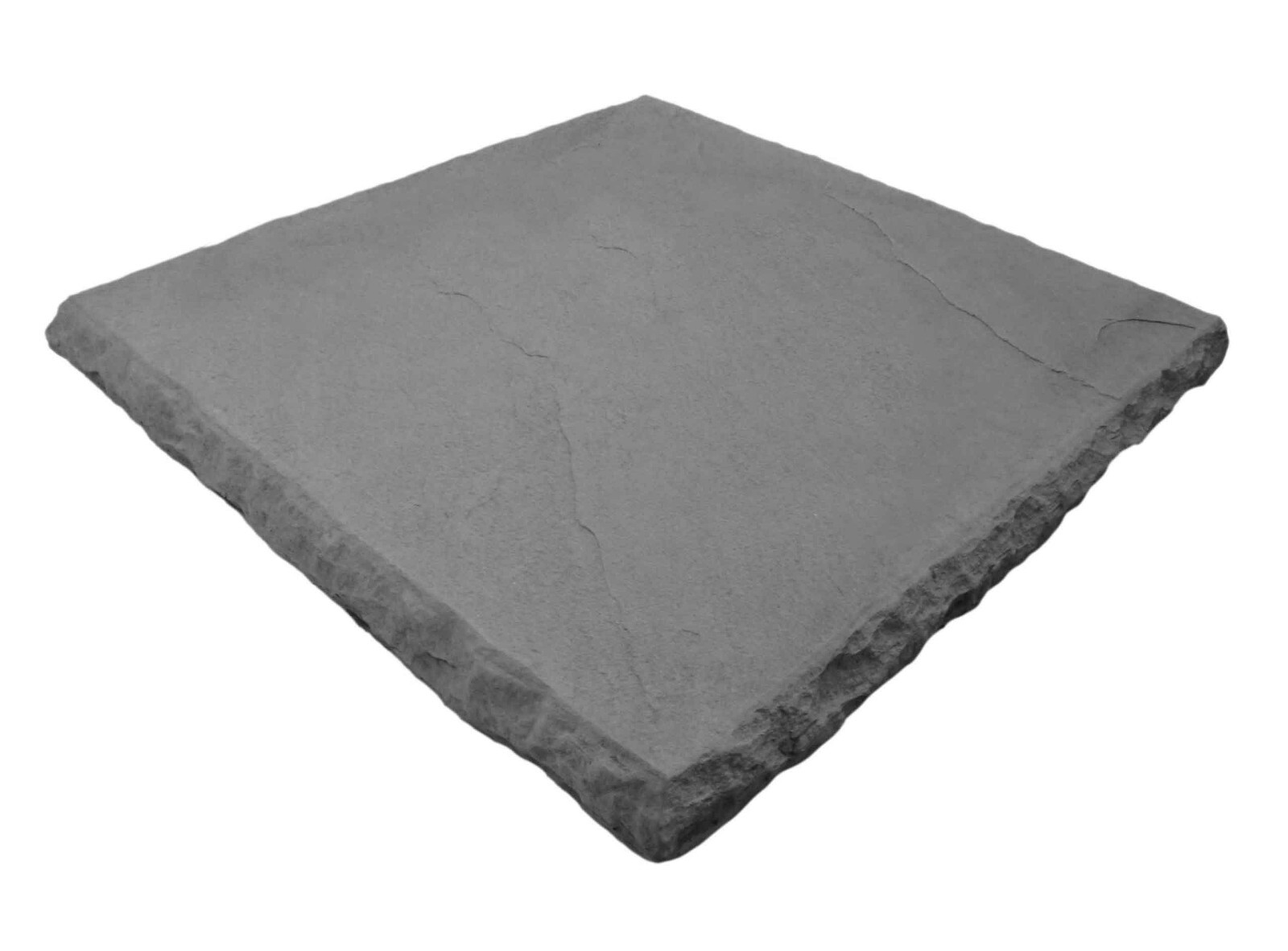 Slate Wall Cap, Column Cap, Hearthstone, Paver Mold, 24''L x 24''W x 2.5"D