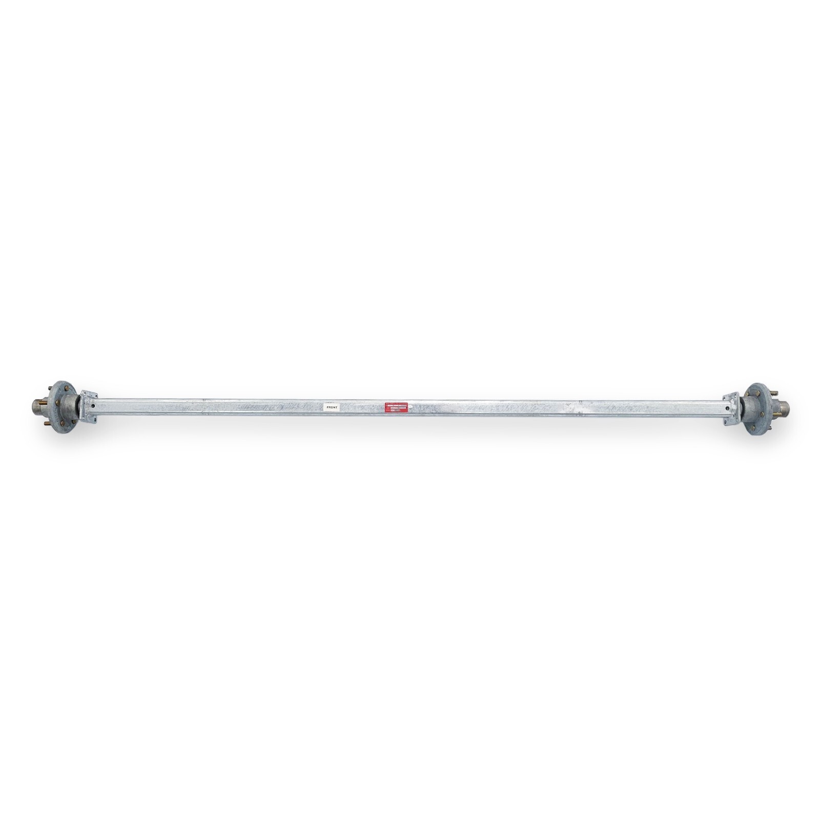 Knott 3500lb 88 inch Hub Face Galvanized Boat Trailer Axle with 5 Lug Idler Hubs