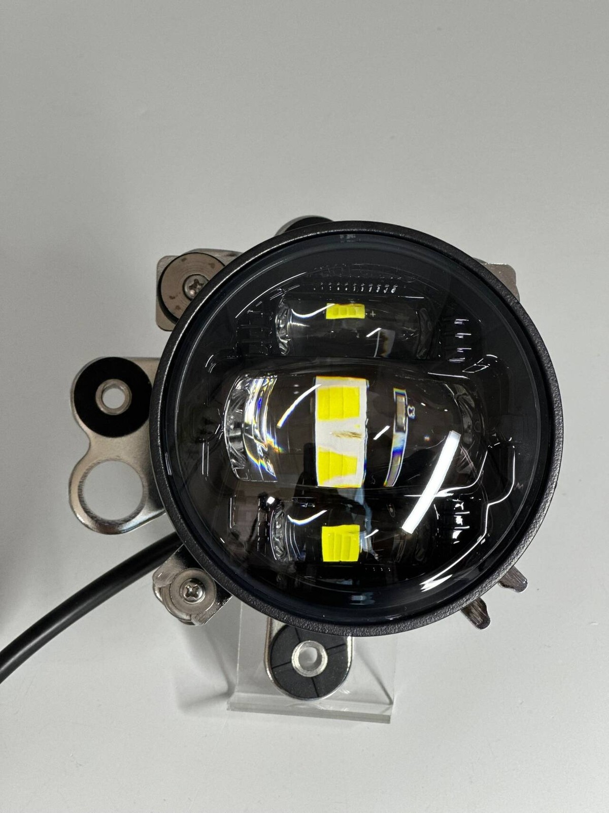 Black LED Driving Fog Lights For Honda Goldwing GL1800 2001-2010 Fog Lamps 2PCS