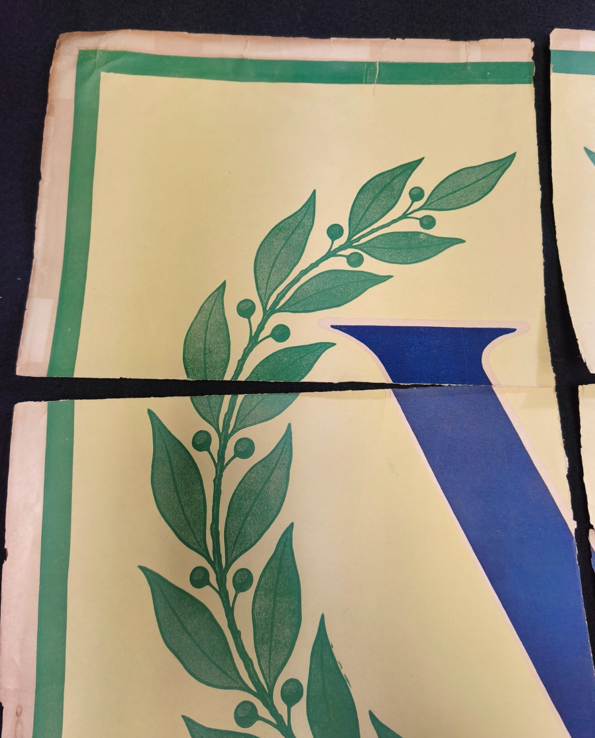 Original WW1 US Poster 31" x 22" Finish the Job Victory Liberty Loan