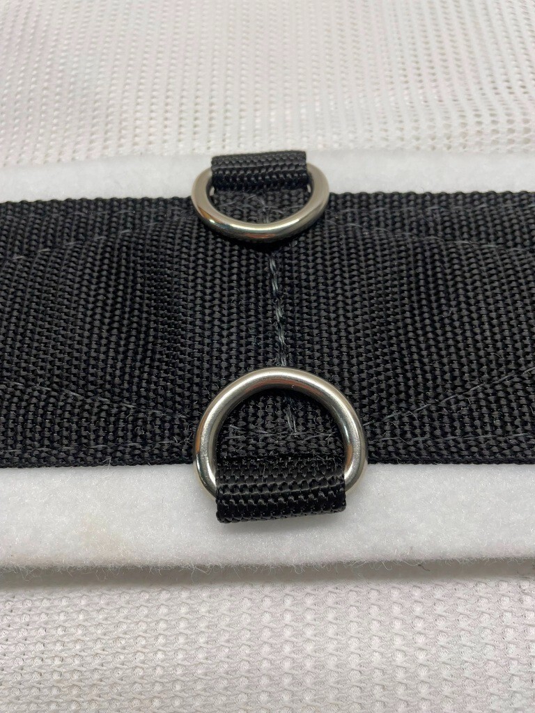 33" Black Nylon Western Cinch, Felt Lined, - New