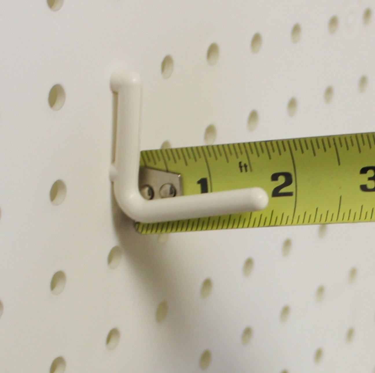 WallPeg Flex-Lock J & L Peg Hooks for 1/4" Pegboard - Lot 100 - Black or White