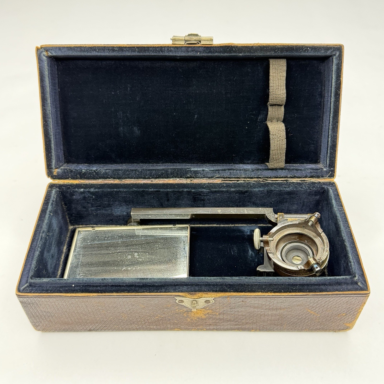 Vintage Carl Zeiss Jena Microscope Camera Lucida Abbe's Drawing w/Case