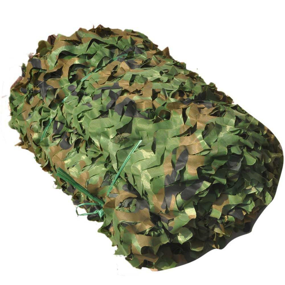 Camo Netting Camouflage Net Military Woodland Camping Hunting Sunshade 13X20FT