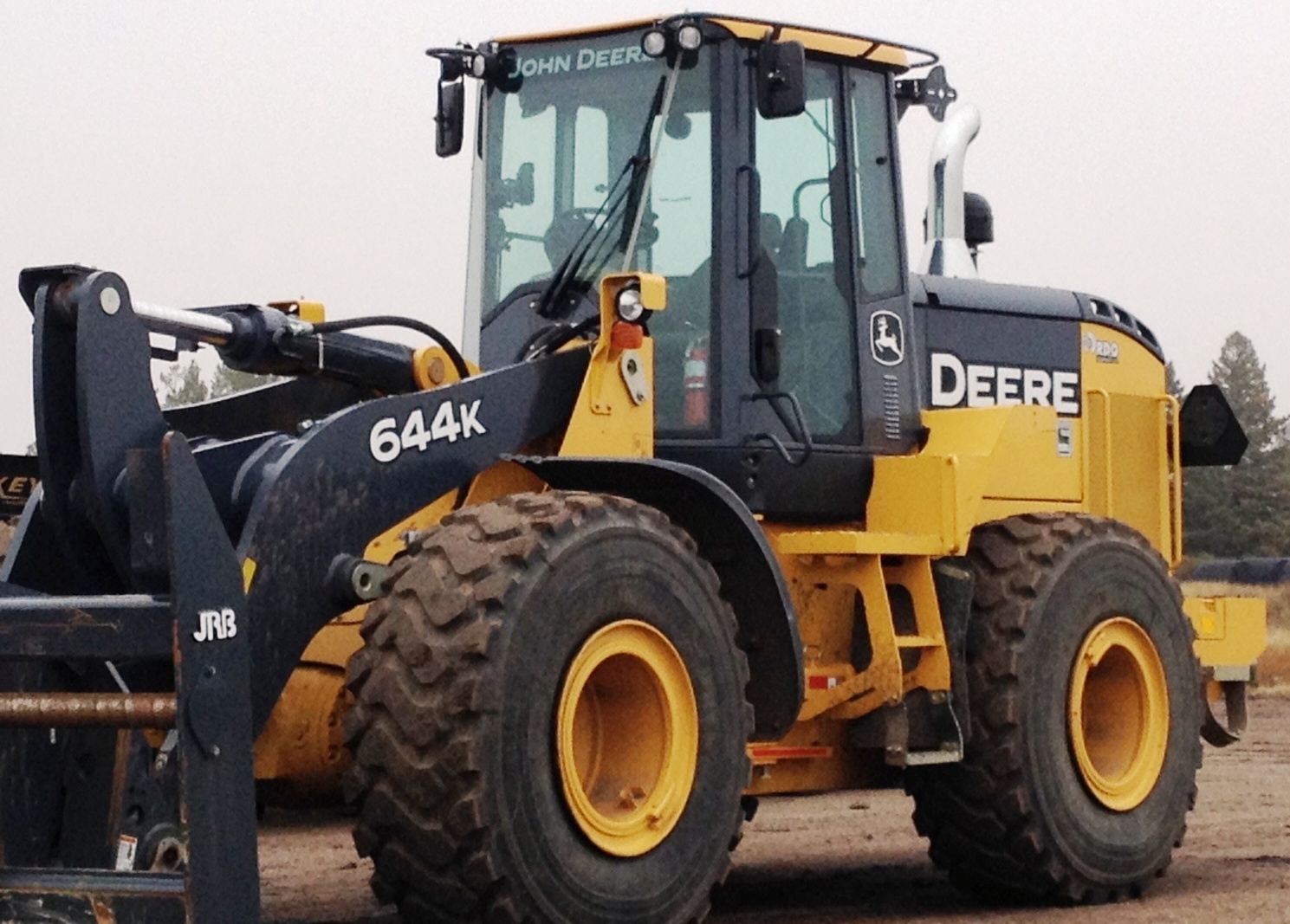 Universal Front End Loader Mirror, Super Size 9" x 16", Volvo, JCB, John Deere