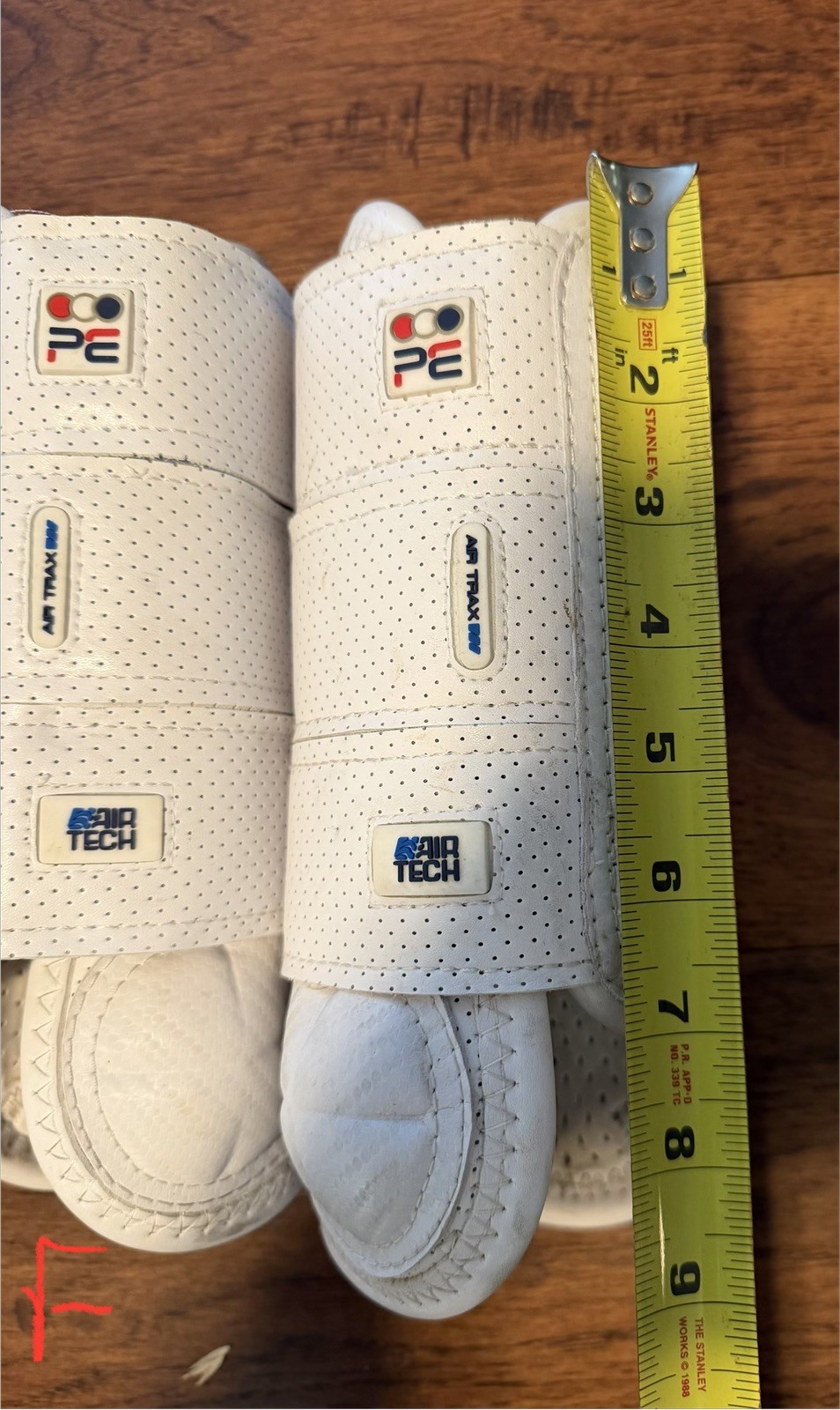 Premier Equine Carbon Tech Airflex Eventing Boots Set Fronts/Hinds White Small