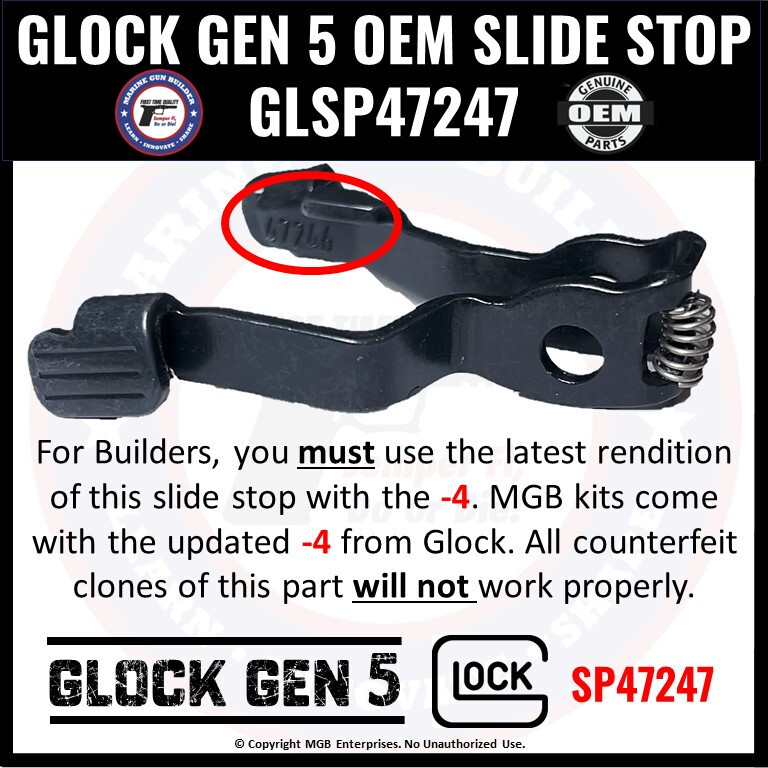 Glock 26 Lower Part Kit Gen 5 OEM G26 LPK Complete
