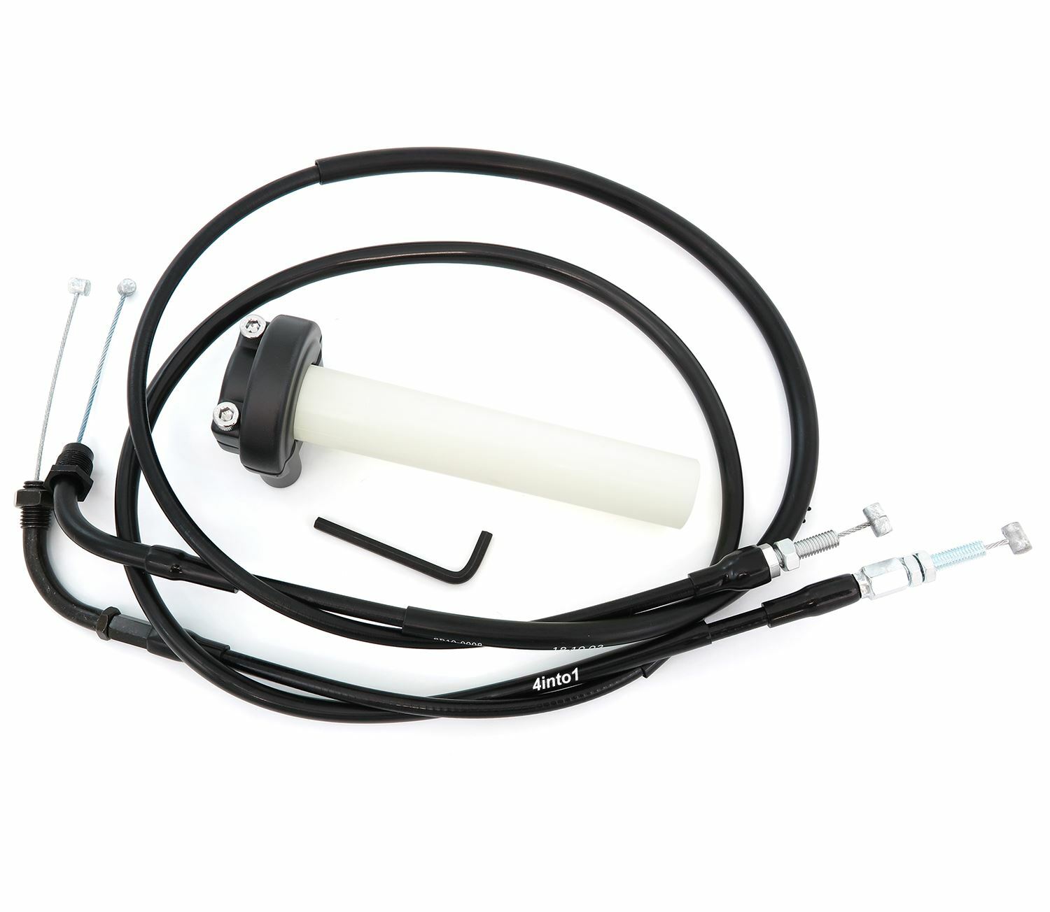 Throttle Cable Set Push Pull Black Throttle Tube Honda CB650 CB750 CB900 CB1000C