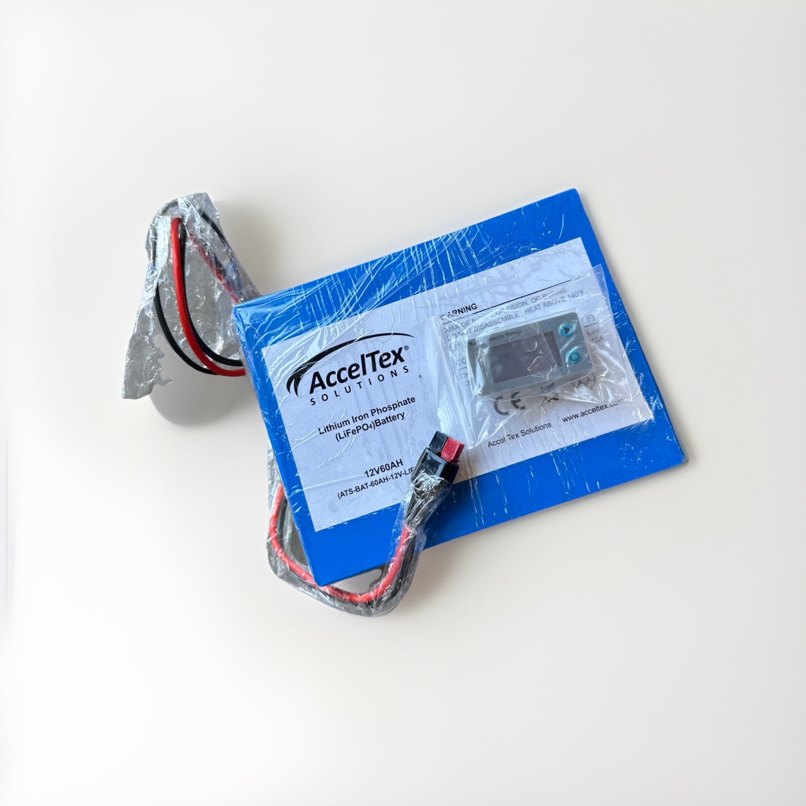 🔴(Qty 2) ATS-BAT-60AH-12V-LIFESOC 12V 60Ah LiFePO4 Solar Battery RV OFF GRID‼️