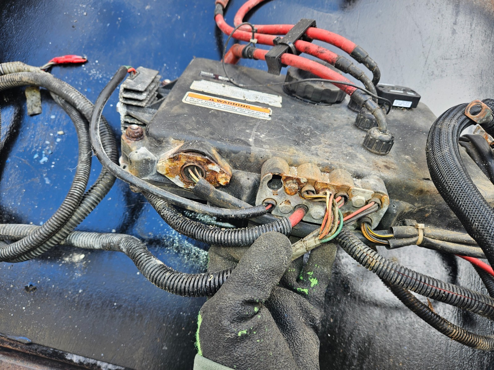 Yamaha jet ski GP1200R GP 1200 ELECTRICAL BOX EBOX E BOX CDI SOLENOID COIL