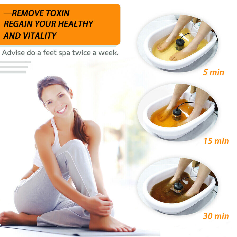Ionic Foot Bath Detox Machine 2023 Upgrade Ion Metal Detox Spa Cleanse System US