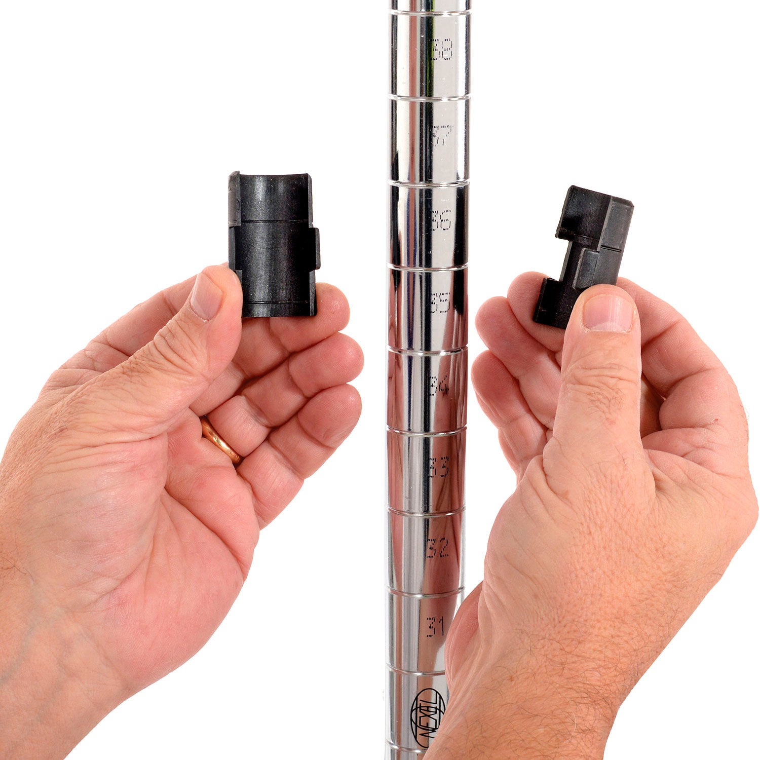 Nexel 24306C Nexel Chrome Wire Shelving 30"W X 24"D x 63"H