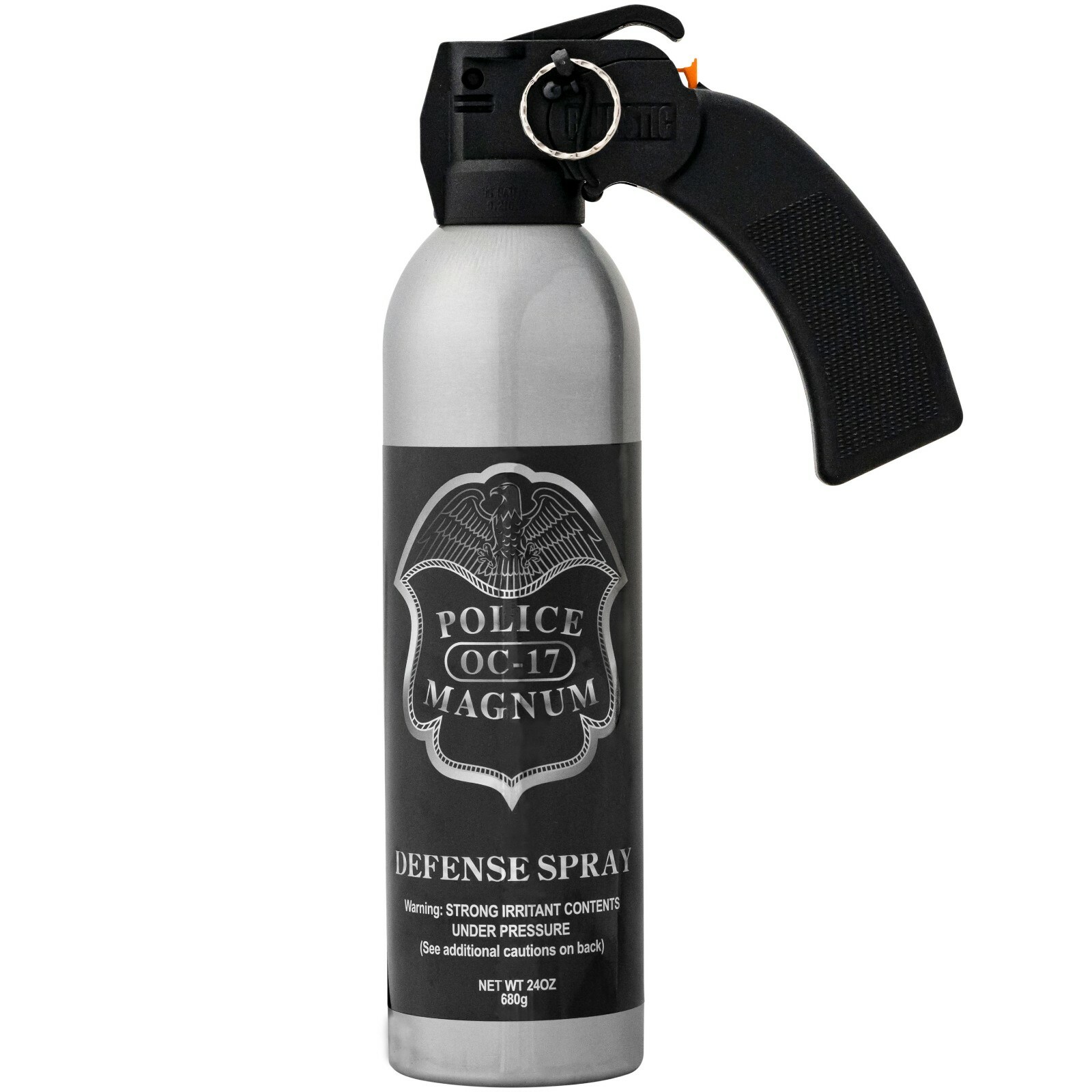 Police Magnum pepper spray 24oz Pistol Grip Fog Riot Defense Security Protection