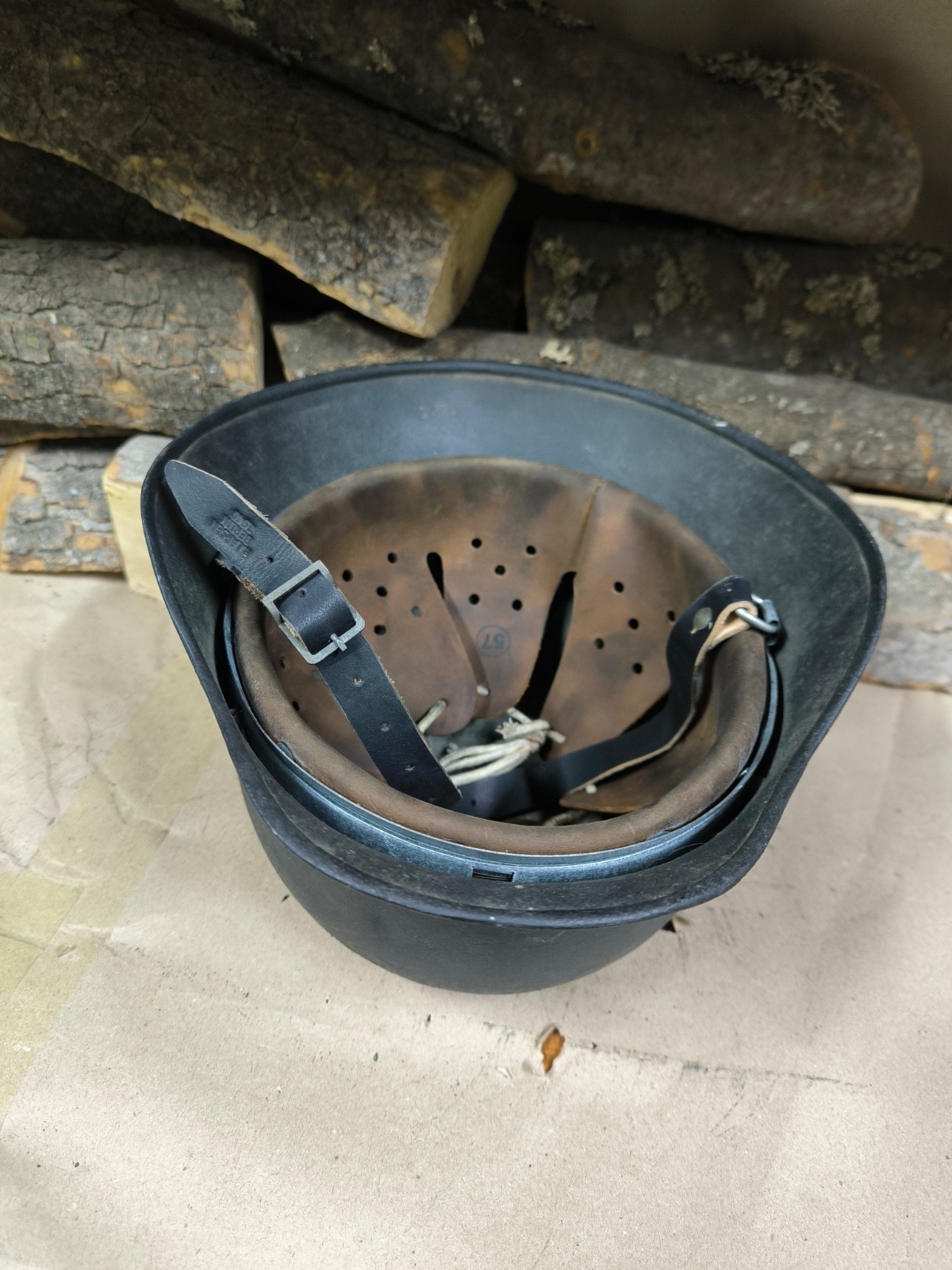 Helmet german original nice helmet M35 original WW2 WWII size 64