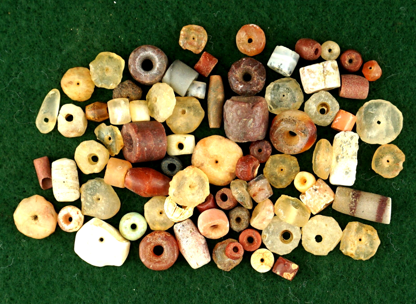 Pile of Nice Stone Beads * Saharan Neolithic *