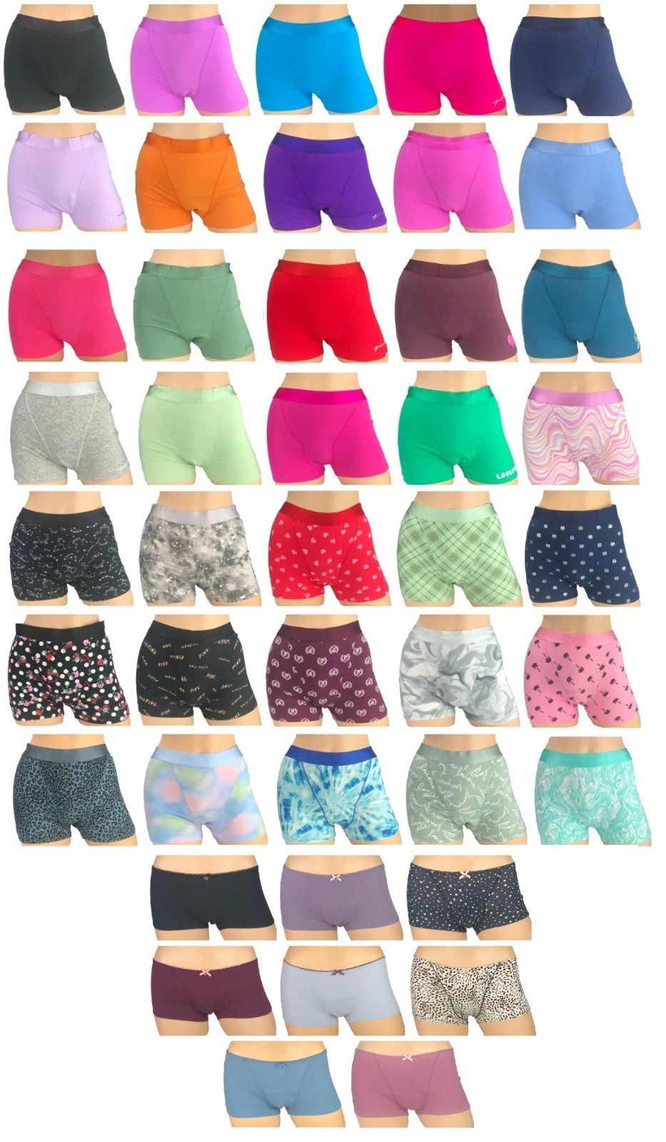 VICTORIA'S SECRET PINK + BODY BY VICTORIA BOYSHORT PERIOD PANTY XS S M L XL NEW