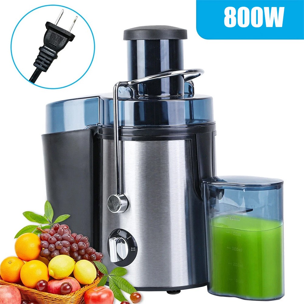 800W Electric Juicer Fruit Veg Blender Cucumber Carrot Orange Juice Machine NEW