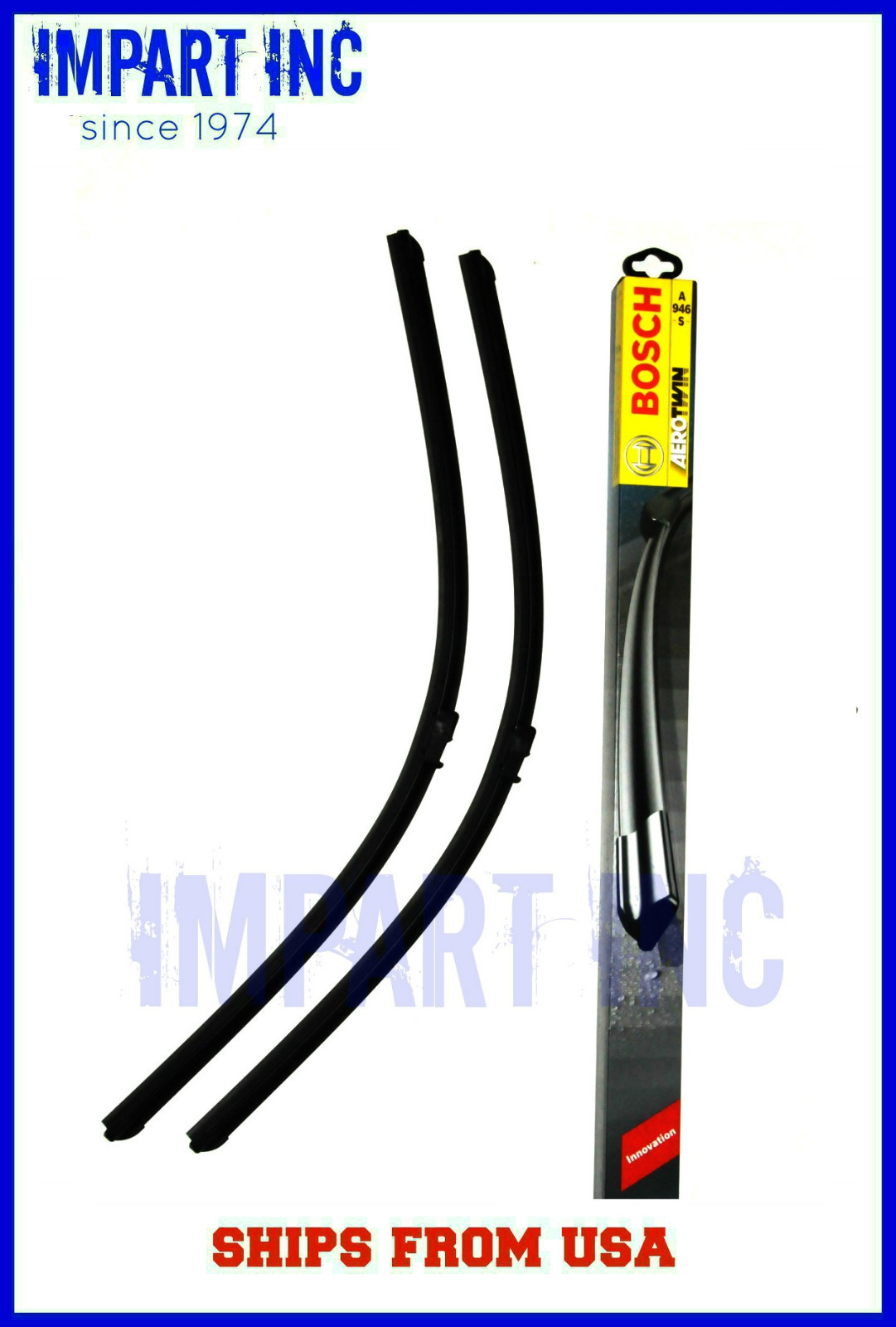 MERCEDES W220 W221 W215 W216 WIPER BLADE SET BOSCH OEM NEW 3397118946