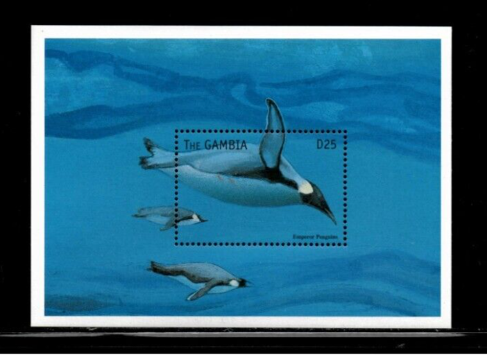 Gambia 1999 - Galapagos Ocean - Scott #2165 - Souvenir Stamp Sheet - MNH