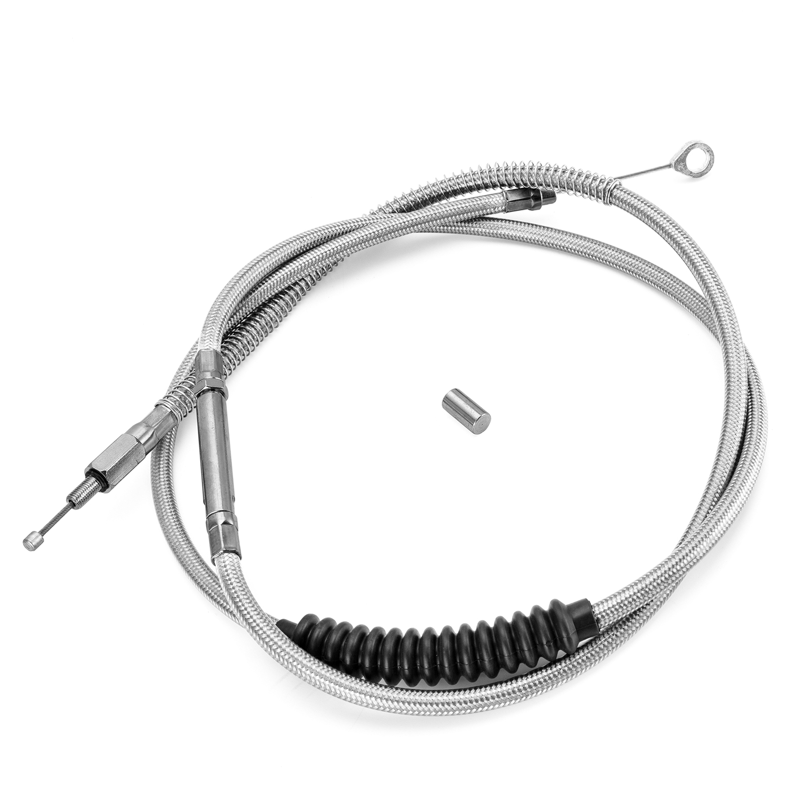68 11/16" Stainless Steel Clutch Cable For Harley 1987-2006 & 2008-2013 Touring