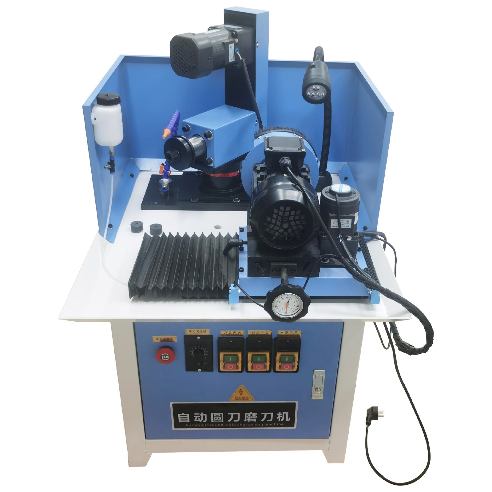 220V Automatic Round Blade Sharpening Machine 50-300mm Blade Grinding Machine
