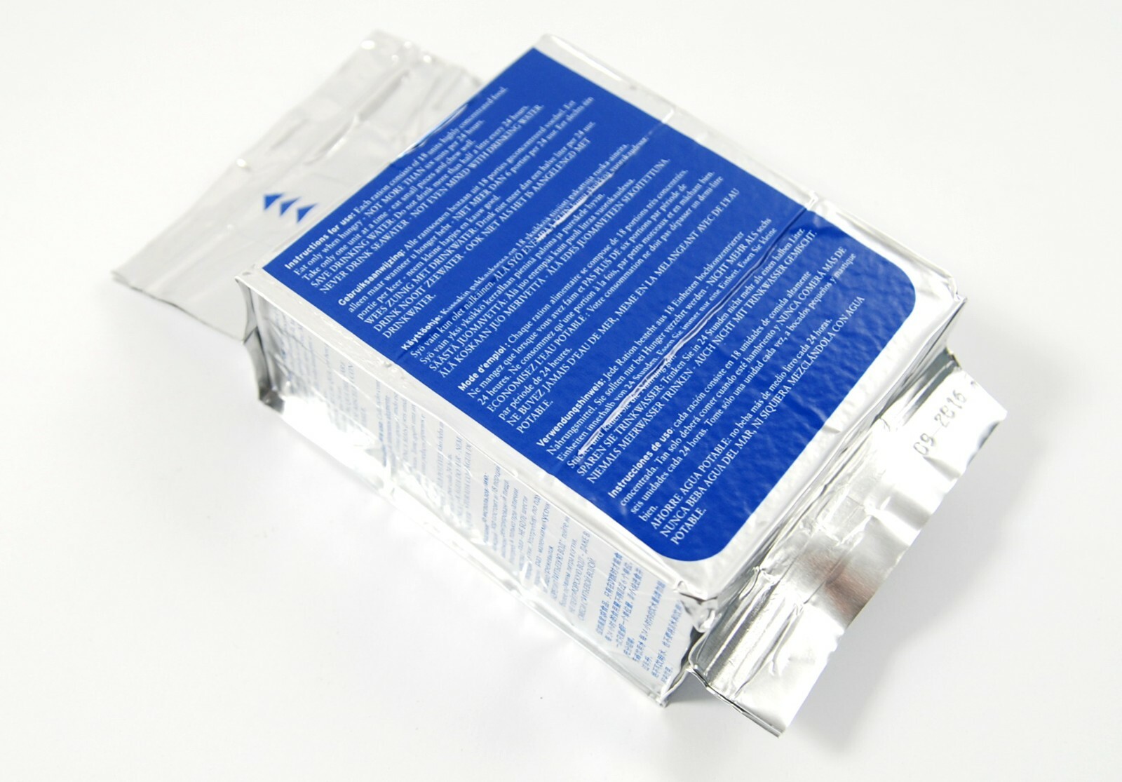 500g Emergency Food Ration Meal HALAL VEGAN Survival Biscuits SEVEN OCEANS MRE