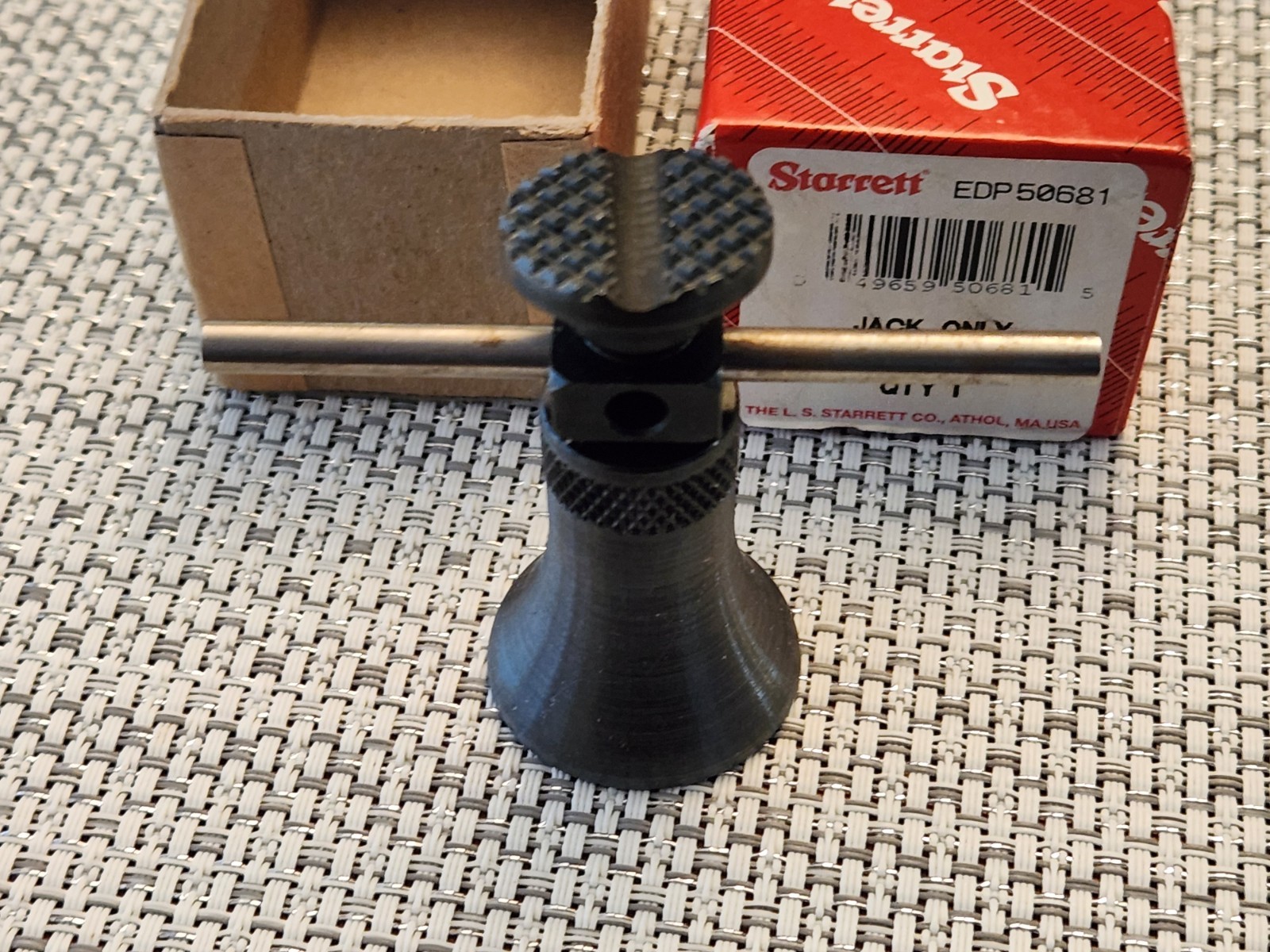 Starrett 190A Jack Only Micrometer Tools Machinist Screw Jack